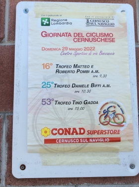 29/05/2022 Ciclistica Tino Gadda - CGM