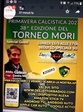 2023 Memorial Cup Gianni Mori 38^ edizione - CGM