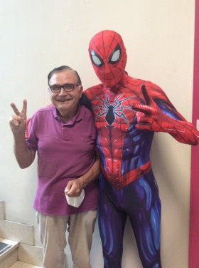 18/09/23 - Spiderman al Rep. Pediatria - CGM