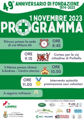 01/11/23 Croce Verde Pioltello - 49esimo - CGM